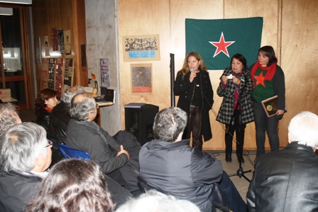 María Eugenia presenta su composición exclusiva en homenaje a Pedro.