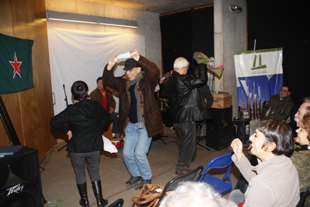 Las tres patas de cueca por el Aniversario.